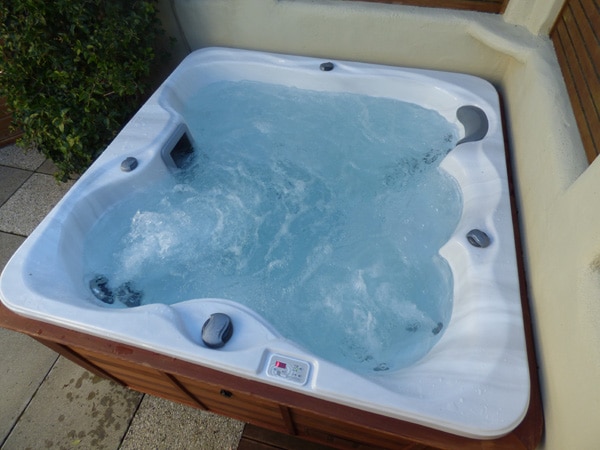 two seater spa pool chlorine free